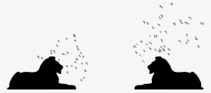 Trafalgar Square Lions Drawing #1260186