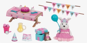 Birthday Partytm Playset - Li'l Woodzeez Birthday Party Playset #1260708