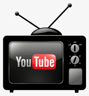Youtube Tv, A Threat To Live Tv - Old School Television Clip Art #1261601