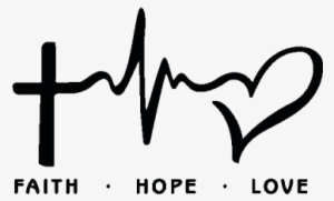 Faith Hope Love Png - Faith Hope Love Tattoo Design #1261877