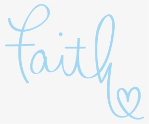 Love, - Transparent Faith Png #1261940