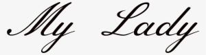 My Lady Logo - My Lady Png #1262162