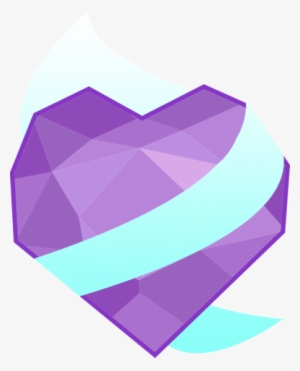 Purple Heart Cutie Mark - Mlp Princess Cutie Marks #1262445
