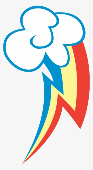Fanmade Rainbow Dash Cutie Mark - My Little Pony Cutie Mark #1262493