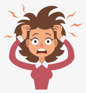 Stress Women Vector #1262569