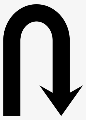 U-turn Rubber Stamp - Arch #1263077