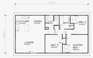 Gogle Drawing House - 3 Bedroom Small House Floor Plans #1263121