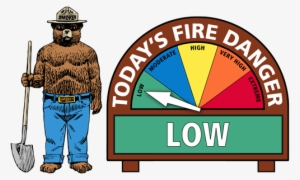 Fire Danger Low Graphic - Smokey The Bear #1263259