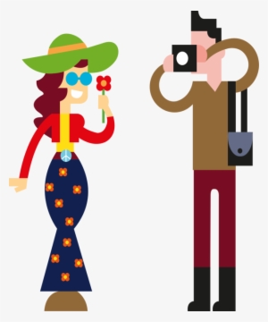 Tourism Tour Guide Tourist Attraction Computer Animation - Tourist Clipart #1263856