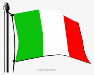 Italy Flag Royalty Free Vector Clip Art Illustration - Flag #1264380