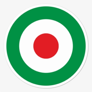 Car & Motorbike Stickers - Bandiera Italiana Aeronautica #1264730