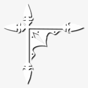 New Corner Frame Png - Line Art #1265085