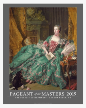2015 Pageant Of The Masters Poster - 18th Century Woman Dress #1265132