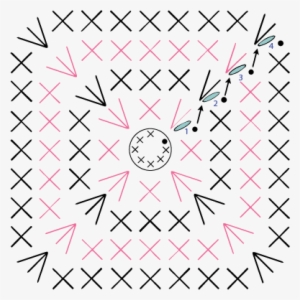 Cuadrado 389×390ピクセル - Patron Cesta Cuadrada Crochet Trapillo #1265512