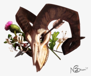 “thistle And Honeysuckle, The Birthflowers Of The Aries - Astrological Sign #1265702