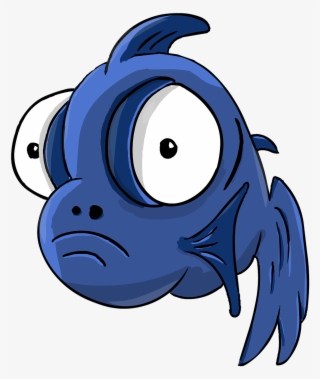 Fish, Fish-telescope, Cartoon, Small Fish, Big Eyes - Fish #1266749