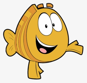 The Following Images Were Colored And Clipped By Cartoon - Bubble Guppies Fish Png #1266870