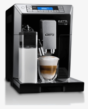 Eletta - Ecam 45 - 760 - B - Delonghi Eletta Black Cappuccino Top Digital Super #1267237