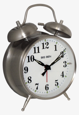 Download Alarm Clock Png Image - Twin Bell Alarm Clock #1267296