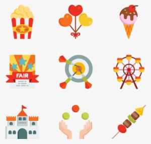 Fair 50 Icons - Juegos De Feria Icono #1268033