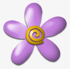 Ampliar Esta Imagen - Dibujo Flor Lila Png #1268326