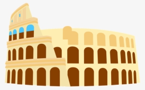 Coliseum Clipart Colosseum Roman Forum Clip Art - Colosseum Graphic #1268459