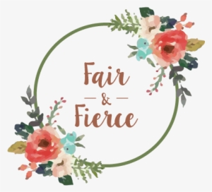 Cropped Fair And Fierce Logo 2 1 - Tassel Earrings With Polymer Clay Stud, Mint #1268822
