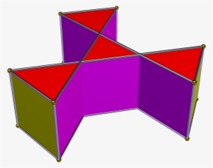 Crossed-unequal Hexagonal Prism - Hexagonal Prism #1269740