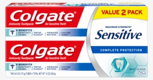 Colgate Sensitive Toothpaste, Complete Protection, - Colgate Sensitive #1269838