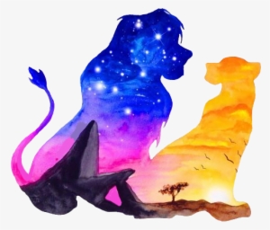 Silueta Del Rey Leon #1270277