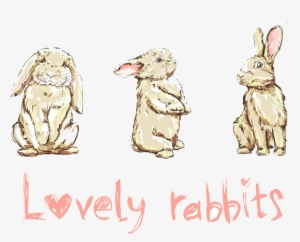 Earrings Drawing Cartoon - Rabbit #1270714