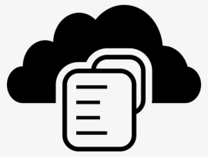File With Data On Cloud Storage Svg Png Icon Free Download - Data #1270823