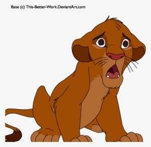 Black And White Download But Uncle Scar Baby By This - Simba Sad Base #1270940