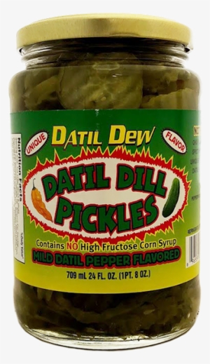 Datil Dew Mild Datil Pickles 24oz - Pickled Cucumber #1271082