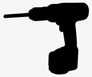 Clip Black And White Download Collection Of High Quality - Power Tools Silhouette Png #1271523