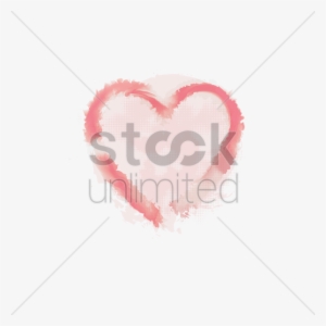 Watercolor Heart V矢量图形 - Vector Graphics #1272263