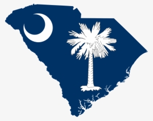 Flag Map Of South Carolina Scallywag Flag Svg Flagartist - South Carolina Transparent #1272890