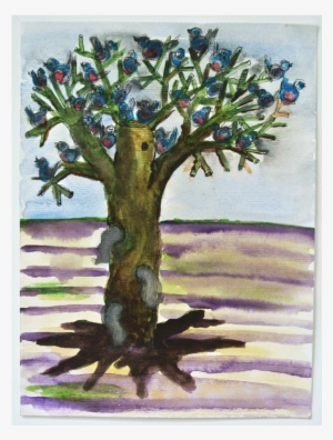 Tree Lady Drawing - Laura Ford Of Sullivan #1272918