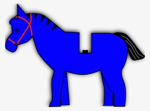 Free Vector Horse Lego Clip Art - Lego Horse #1272948