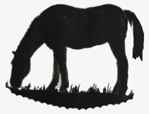 Grazing Horse Silhouette - Horse #1273024