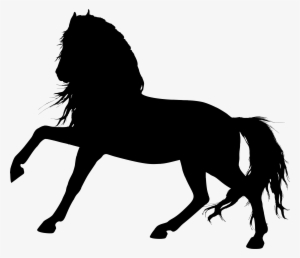 This Free Icons Png Design Of Untamed Horse Silhouette #1273115