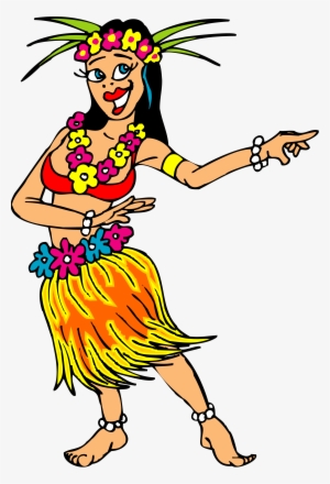 Free Hawaiian Dancer Clipart - Hula Dancing Clipart Png #1273552