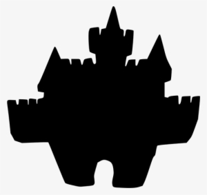 Castle Drawing Silhouette Computer Icons Cartoon - Drawing #1273647