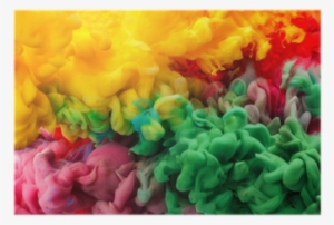 Colorful Acrylic Ink In Water Isolated - Explosão De Tinta #1273853