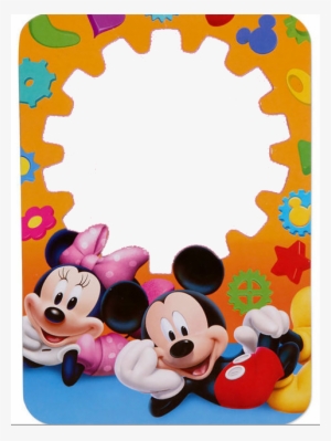 Marcos Para Photoshop Y Algo Mas - Mickey Mouse Birthday Frames #1274098