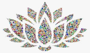 6 Clipart 8 Flower - Flor De Loto Silueta #1274356