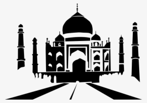 India Clipart Fox - Tajmahal Clip Art #1274380