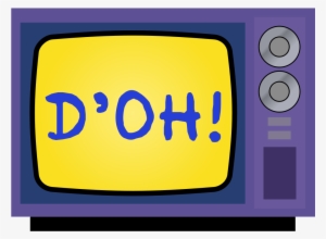 Simpsons Tv Icon - Tv The Simpsons Png #1274696