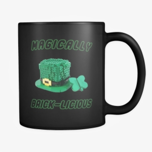 Magically Brick-licious Toy Brick Leprechaun Hat 11 - Never Mind The Witch Beware Of The Cat Shirt #1274818
