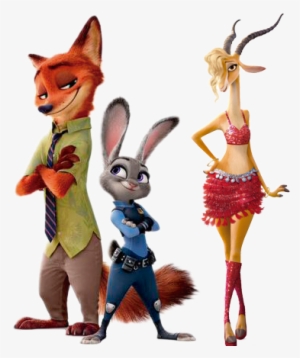 Pixeles Pinterest Zootopiapng - Judy Hopps And Nick Wild #1274828